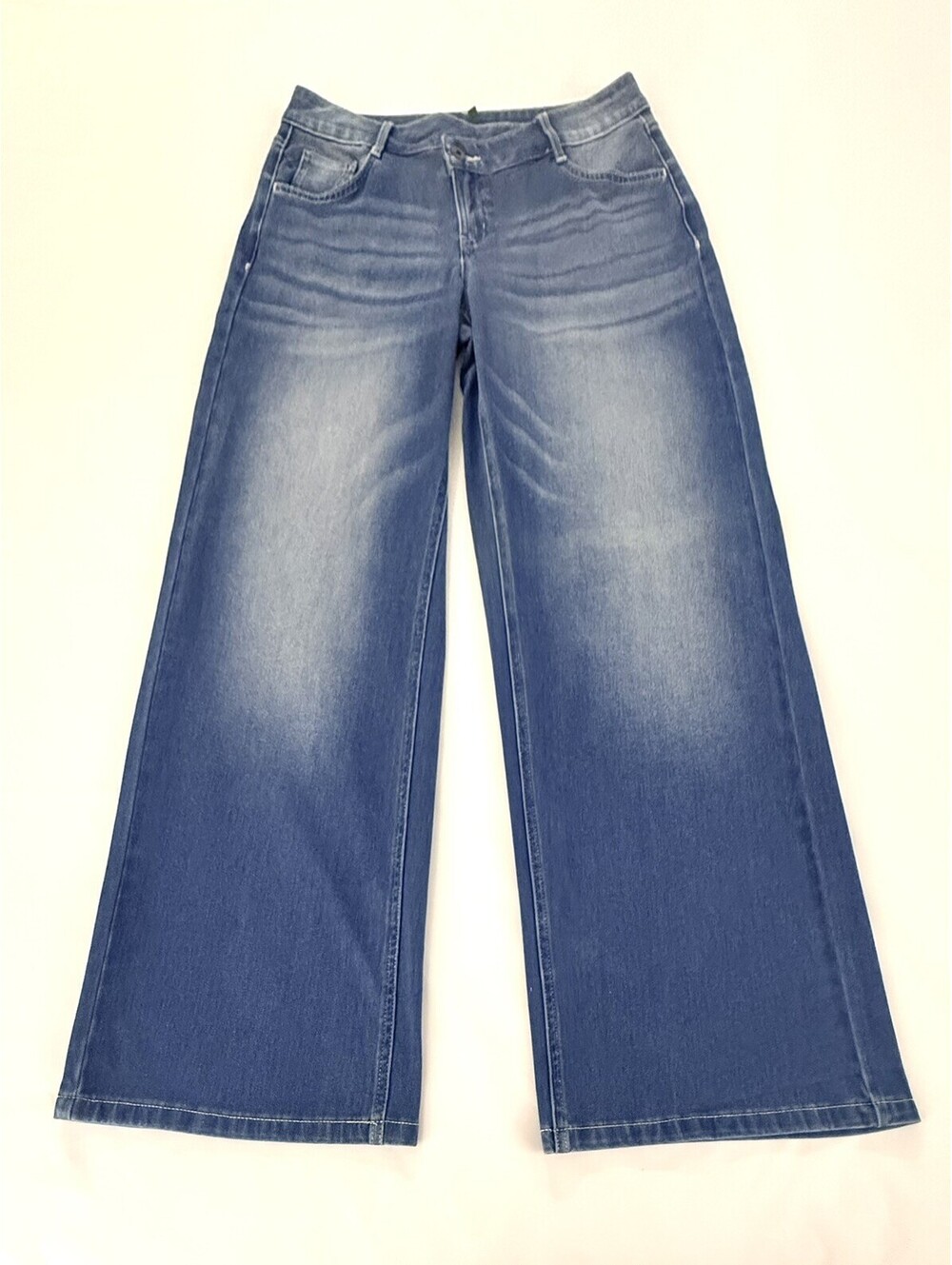 Halara Flex Women’s High Waisted Wide Leg Jeans Blue Size M Regular NWT